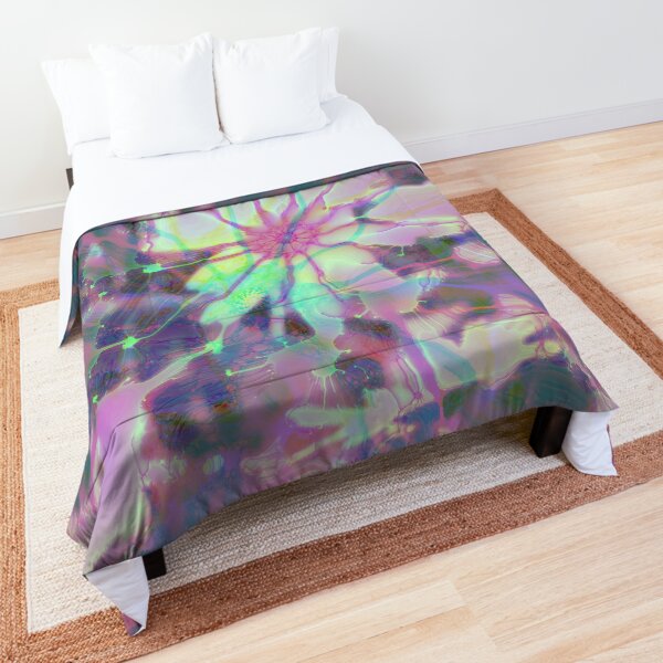 Floral abstraction Comforter