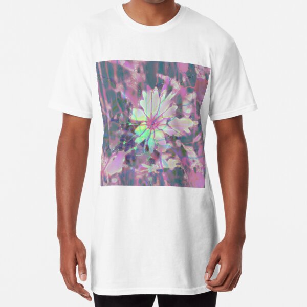 Floral abstraction Long T-Shirt