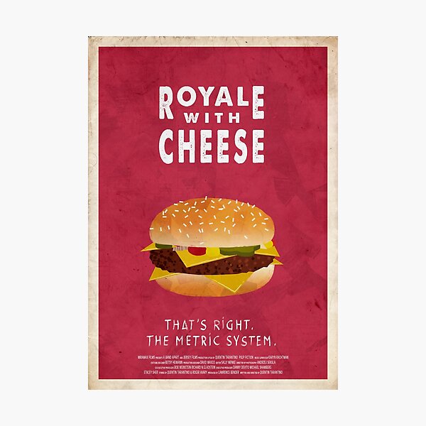 Item preview, PF royale with cheese designed and sold by Cinebouffe.