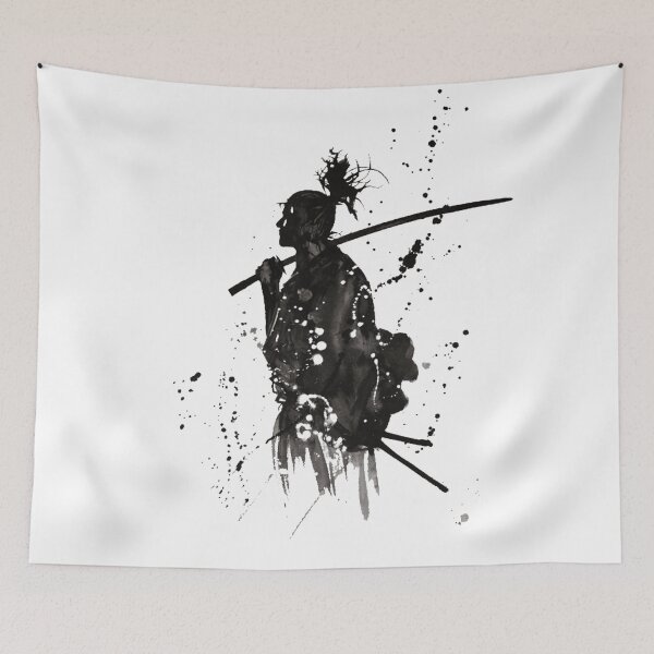 Item preview, SAMURAI WITH SWORD designed and sold by husicn87.