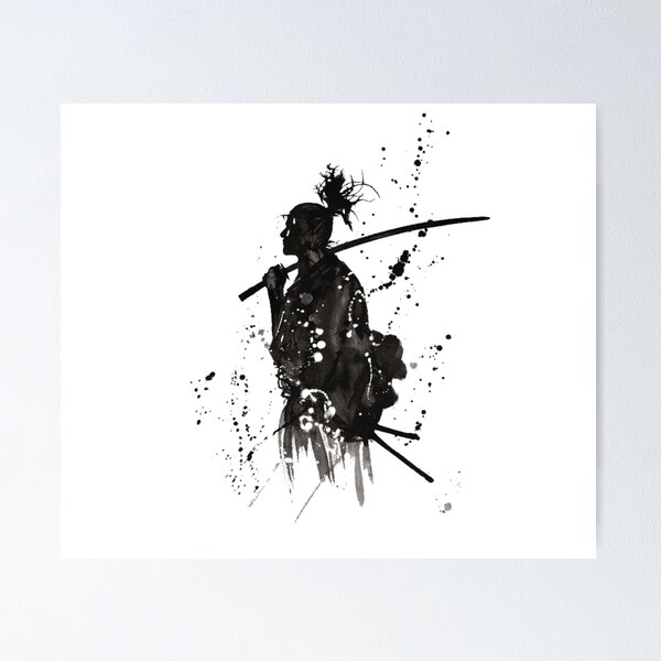 Item preview, SAMURAI WITH SWORD designed and sold by husicn87.