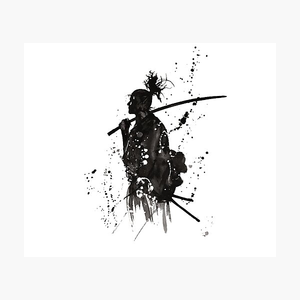 Item preview, SAMURAI WITH SWORD designed and sold by husicn87.
