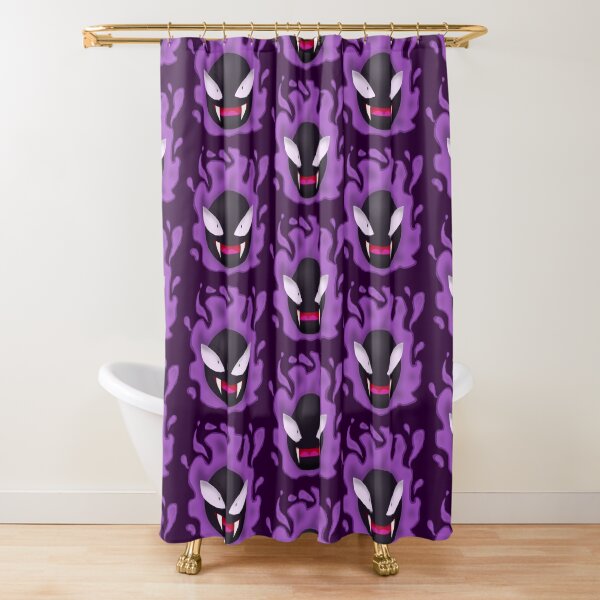 Pokemon - Gastly Shower Curtain