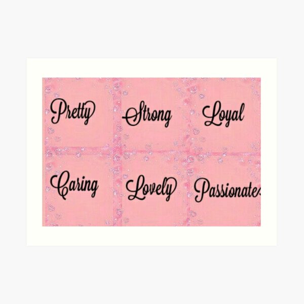 Description Art Print