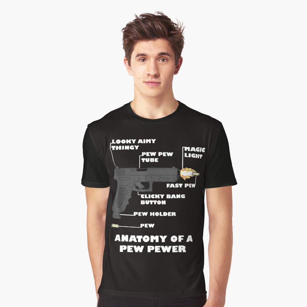 anatomy of a pew shirt