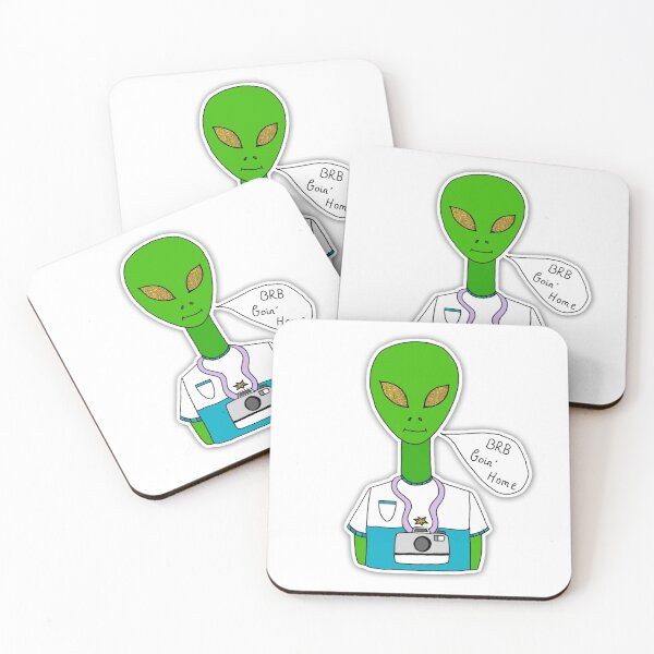 Item preview, Brb Going Home - I'm actually an alien from outer space  designed and sold by rosydesigns.