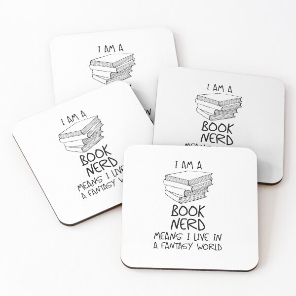 Item preview, I am a Book Nerd Means i Live in a Fantasy World designed and sold by Charles Froost _.