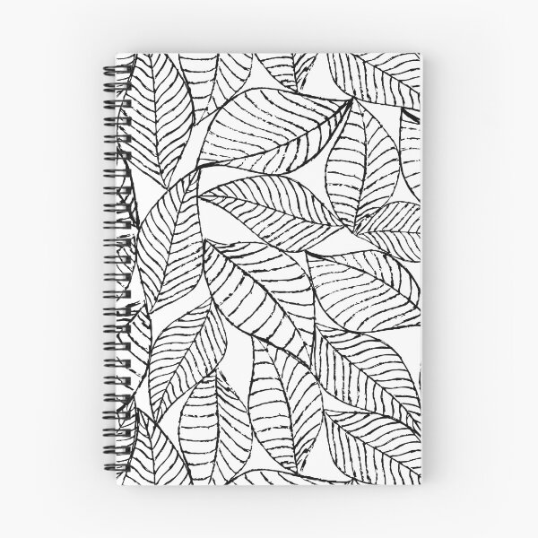 Item preview, Leaves in black designed and sold by juliagrifol.