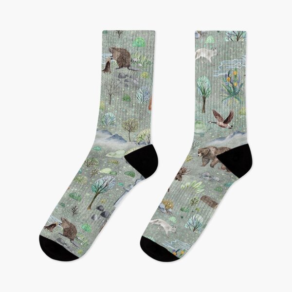 Item preview, Yukon Backwoods designed and sold by Rebecca Reck Art.