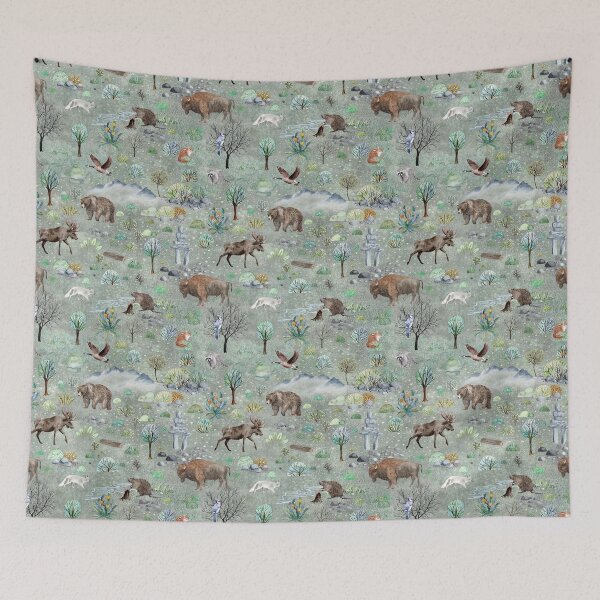 Item preview, Yukon Backwoods designed and sold by Rebecca Reck Art.
