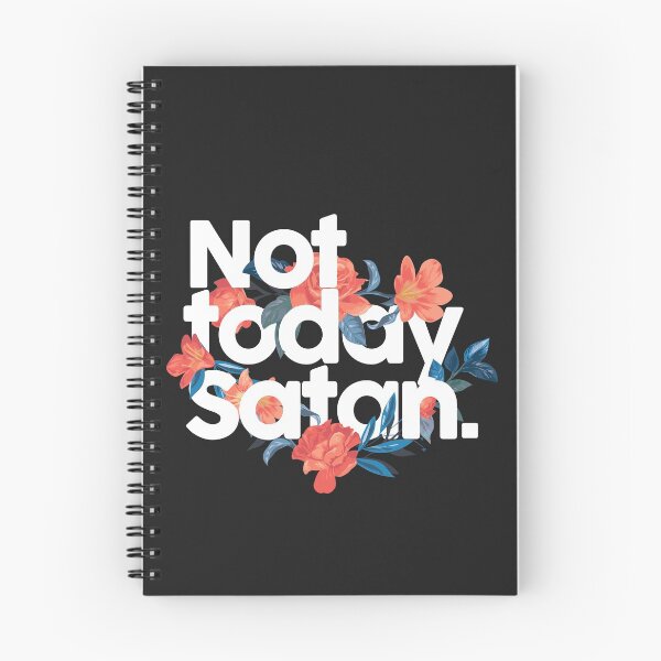 Item preview, Not today Satan designed and sold by teamasthers.