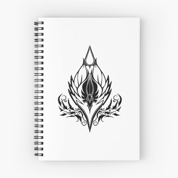 Item preview, Sin'dorei/Quel'dorei Crest - Black 2 designed and sold by All-Sorts.