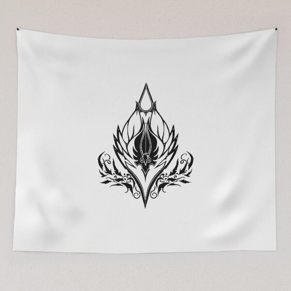 Item preview, Sin'dorei/Quel'dorei Crest - Black 2 designed and sold by All-Sorts.