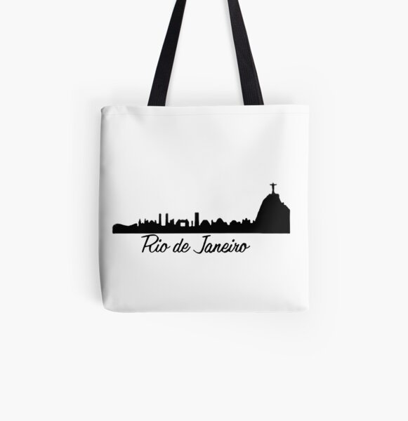 Rio De Janeiro All Over Print Tote Bag