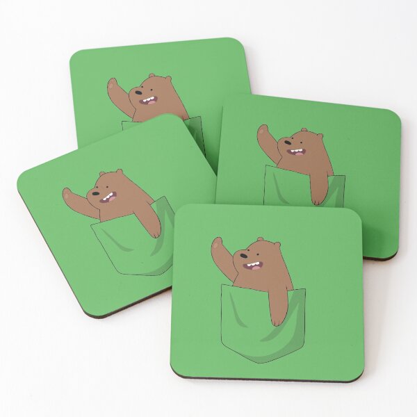 Item preview, Grizzly Bear in Pocket  designed and sold by ValentinaHramov.