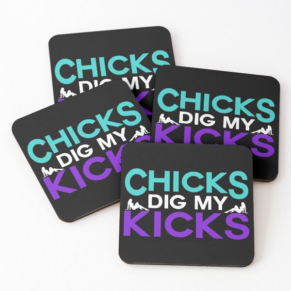 Item preview, Chicks Dig My Kicks designed and sold by Tee4Daily.