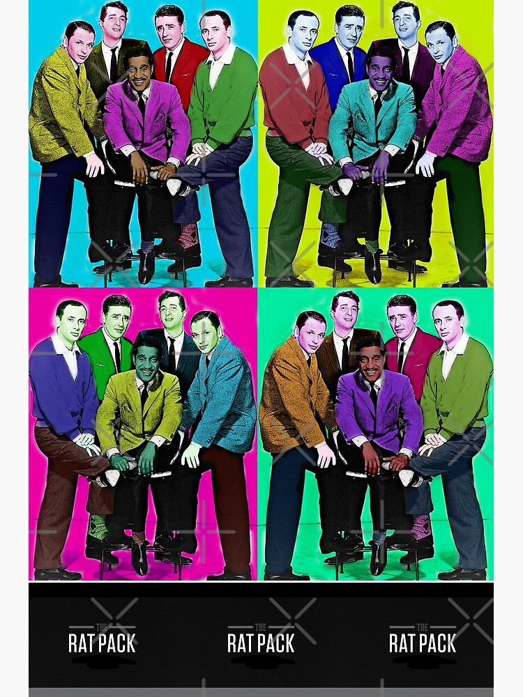 "The Rat Pack Pop Art" Poster by editor1972 Redbubble