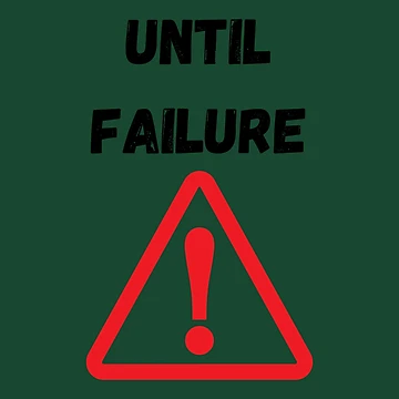 Artwork thumbnail, Until Failure by InputVSOutput