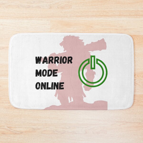 Item preview, Warrior Mode Online designed and sold by InputVSOutput.