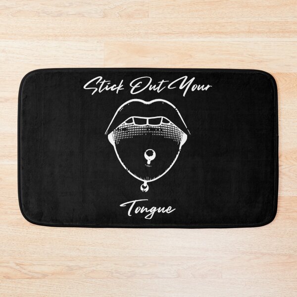 Item preview, Stick Out Your Tongue - Piercing - White designed and sold by saechla.