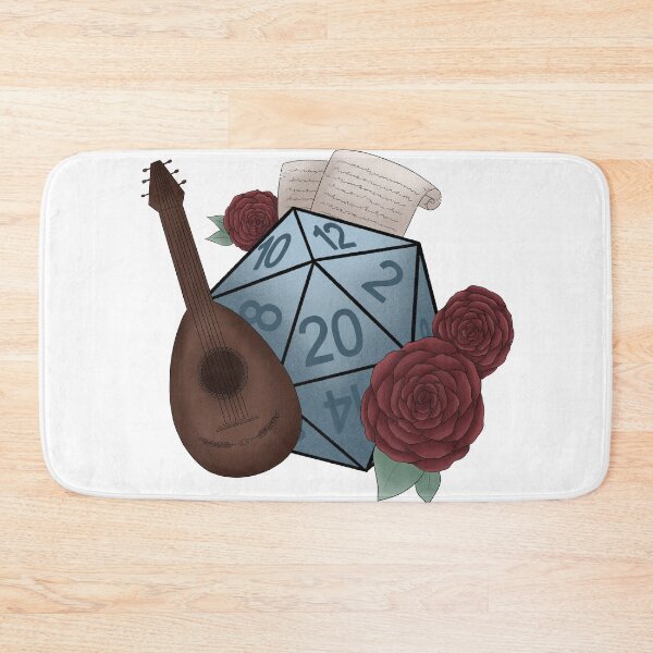 Item preview, bard class D20 - tabletop gaming dice designed and sold by Avani98.