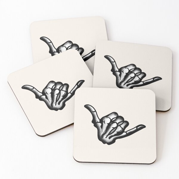 Item preview, skeleton shaka designed and sold by Kaleb Snow.