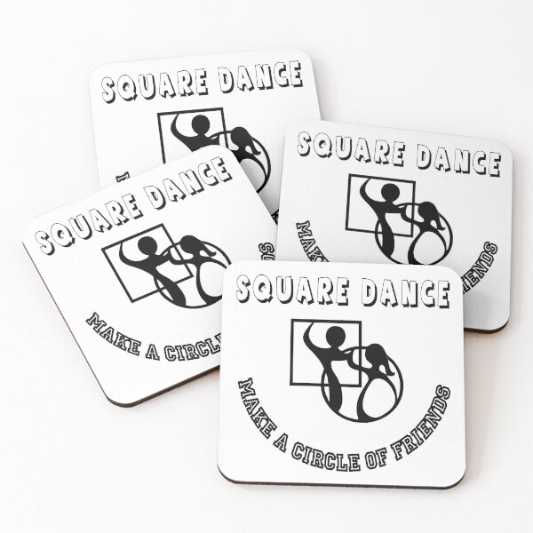 Item preview, Circle Of Friends BLK designed and sold by Square Dancing Gifts & Merchandise.