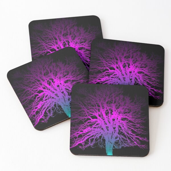 Item preview, Tree turquoise purple designed and sold by ocorvo.