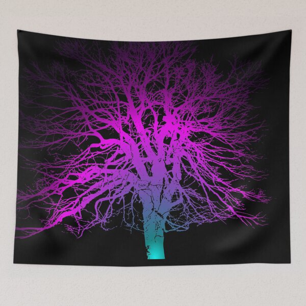 Item preview, Tree turquoise purple designed and sold by ocorvo.