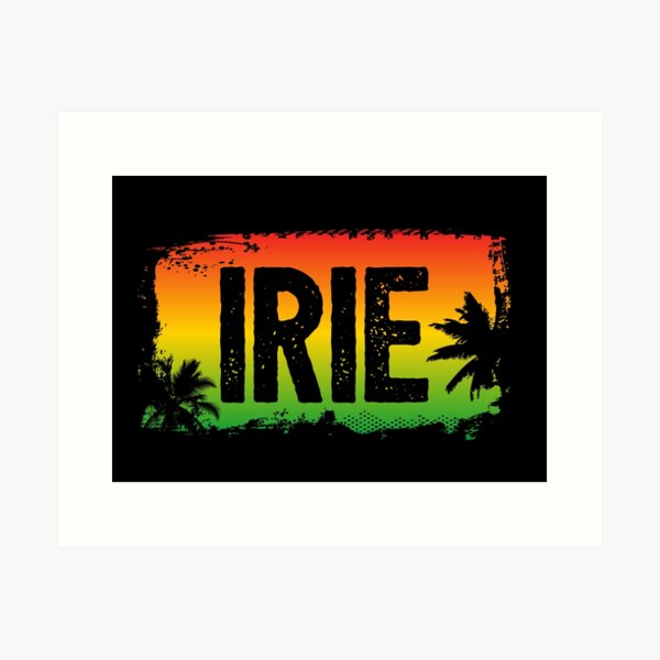 Impression Artistique Joyeux Anniversaire Earthstrong Jamaican Rasta Slang Par Hothibiscus Redbubble