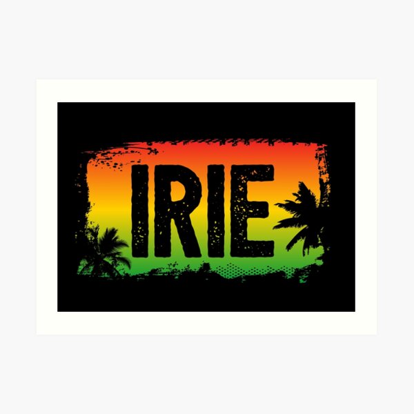 Impression Artistique Joyeux Anniversaire Earthstrong Jamaican Rasta Slang Par Hothibiscus Redbubble