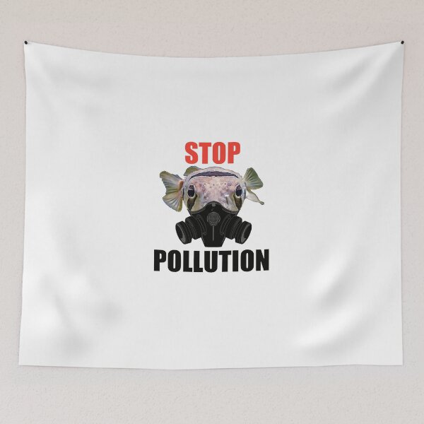 Item preview, Stop pollution designed and sold by ErenStream.