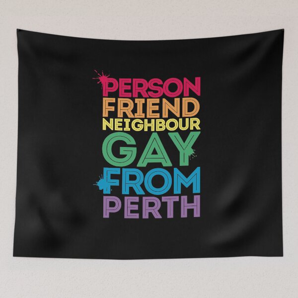 Artikelvorschau, LGBT-Stolz aus Perth entworfen und verkauft von Urosek.