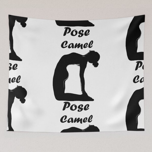 Item preview, Camel Pose Yoga designed and sold by SadSacDesigns.