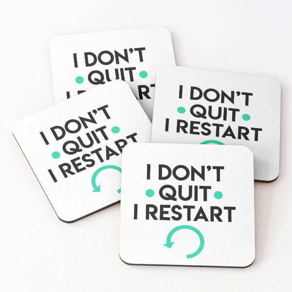 Item preview, I Don't Quit i Restart designed and sold by Charles Froost _.