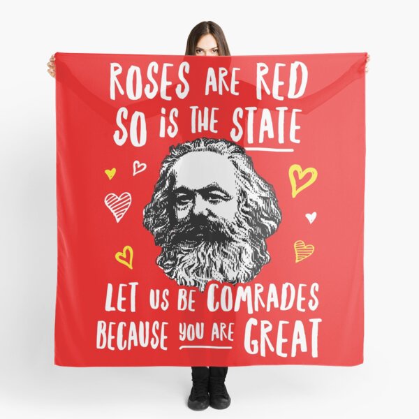Item preview, Roses Are Red So Is The State Let Us Be Comrades Because You Are Great designed and sold by Yipptee Shirts.