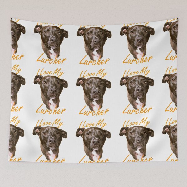 Item preview, Sadsac designs - I Love My Lurcher designed and sold by SadSacDesigns.