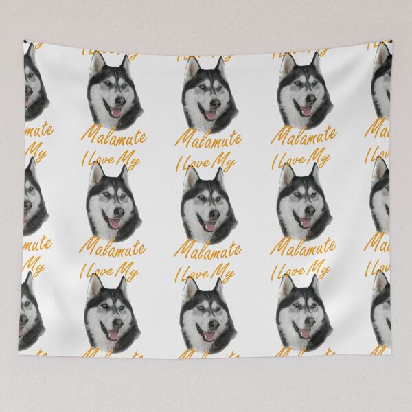 Item preview, Sadsac designs - I Love My Malamute designed and sold by SadSacDesigns.