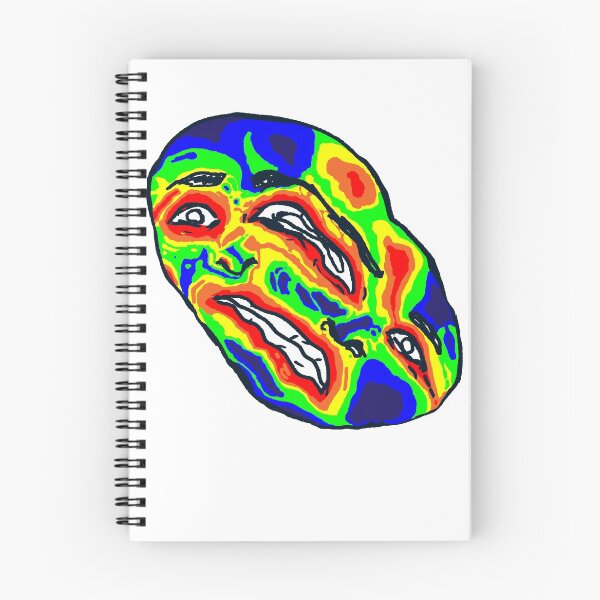 Item preview, Heat Map Melted Faces designed and sold by odetokingkrule.