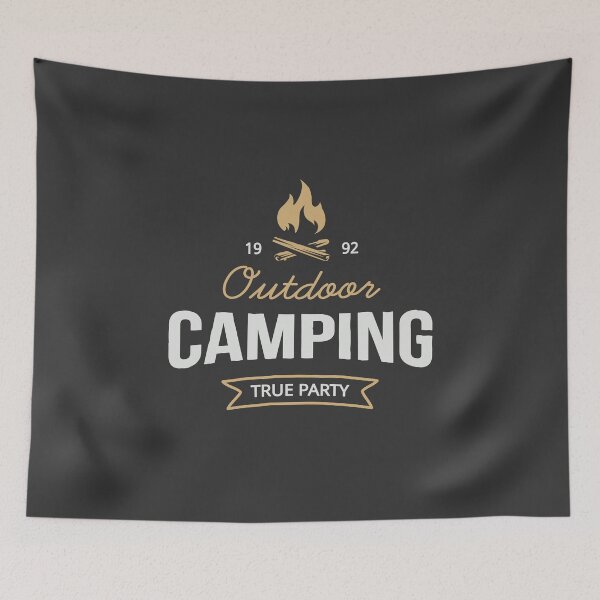 Item preview, Wild camping designed and sold by PopAlex.