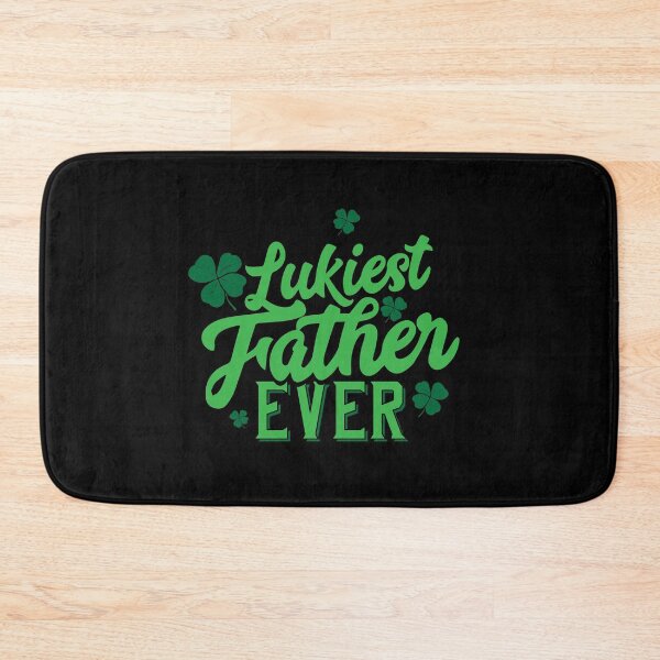 Item preview, Funny St Patricks Day Tshirt For Men, Lukiest Father Tshirt, St Patrick Father Tshirt Slim Fit T-Shirt designed and sold by ThinkBeautiful.