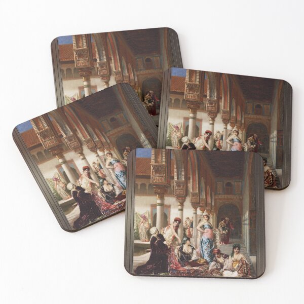 Item preview, The Silk Market by Edouard Frederic Wilhelm Richter designed and sold by Xzendor7 Digital Art Creations.