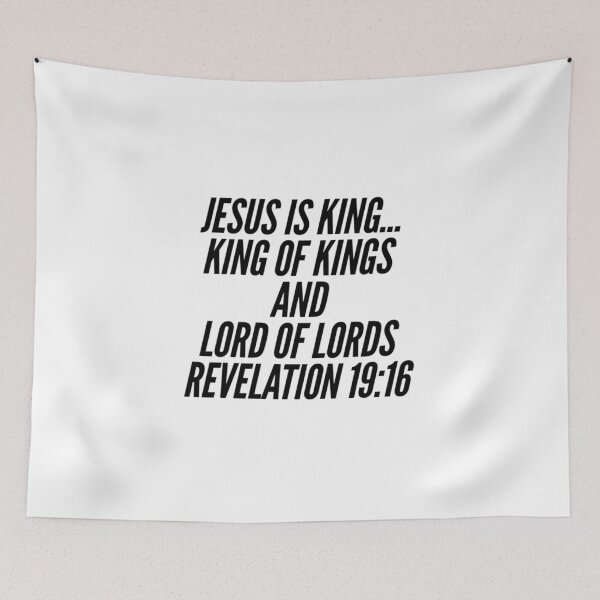 Item preview, Jesus is King designed and sold by Samthenet.