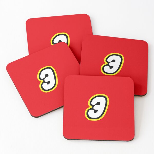 Item preview, Number 3 - retro bricks for perfect birthday gift designed and sold by Urosek.