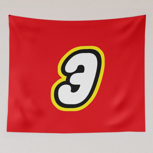 Item preview, Number 3 - retro bricks for perfect birthday gift designed and sold by Urosek.