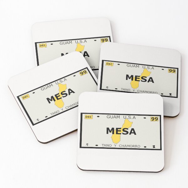 Item preview, Guam Vanity Plate "MESA" designed and sold by joeymesa70.