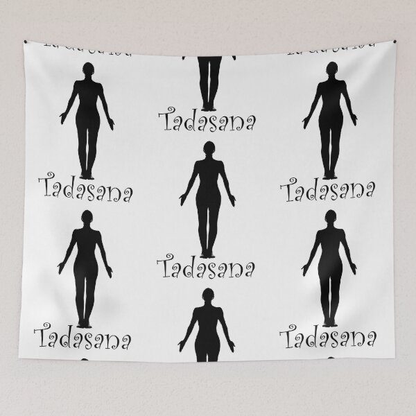 Item preview, Yoga Mountain Pose Tadasana designed and sold by SadSacDesigns.