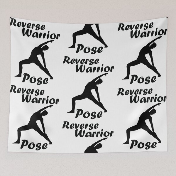 Item preview, Yoga Reverse Warrior Pose designed and sold by SadSacDesigns.