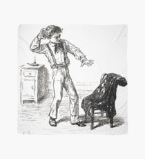 Achille Sirouy Mark Twain Les Aventures de Huck Huckleberry Finn illustration p022 Scarf