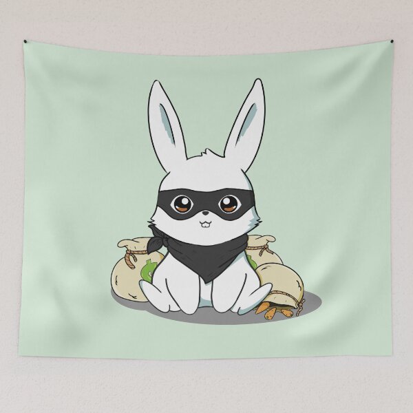Item preview, Cute Rabbit Burglar designed and sold by AshStore.